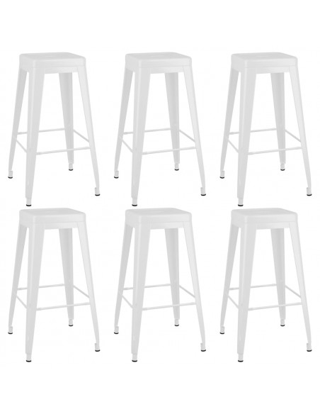 Set da Bar 7 pz Nero e Bianco