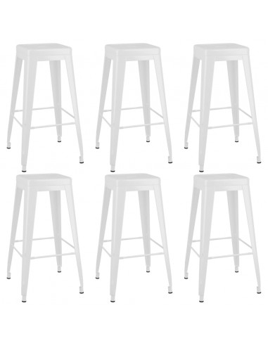 Set da Bar 7 pz Nero e Bianco