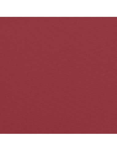 Cuscino per Panca Rosso Vino 120x50x4 cm in Tessuto Oxford