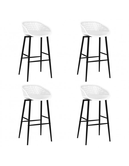 Set da Bar 5 pz Nero e Bianco