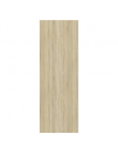 Mobile TV da Parete Rovere Sonoma 37x37x107cm Legno Multistrato