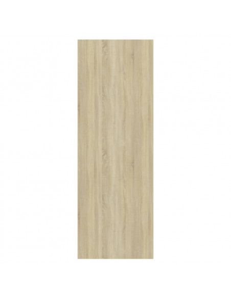 Mobile TV da Parete Rovere Sonoma 37x37x107cm Legno Multistrato