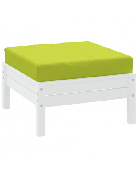 Cuscino per Pallet Verde Brillante 60x60x8 cm in Tessuto Oxford