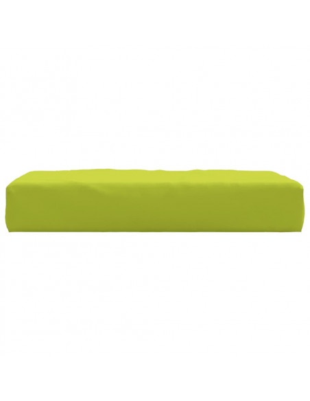 Cuscino per Pallet Verde Brillante 60x60x8 cm in Tessuto Oxford