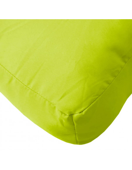 Cuscino per Pallet Verde Brillante 60x60x9,5 cm in Tessuto Oxford
