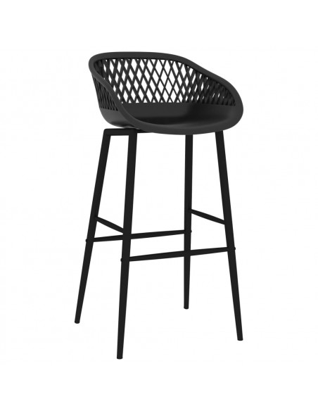 Set da Bar 5 pz Bianco e Nero