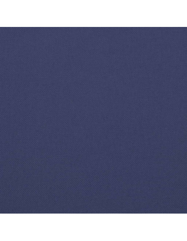 Cuscino Panca da Giardino Blu Marino 120x50x3 cm Tessuto Oxford