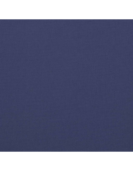Cuscino Panca da Giardino Blu Marino 120x50x3 cm Tessuto Oxford