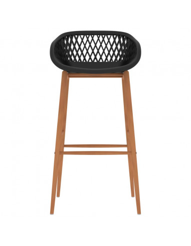 Set da Bar 7 pz Bianco e Nero