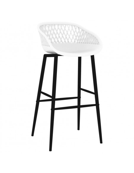 Set da Bar 7 pz Nero e Bianco