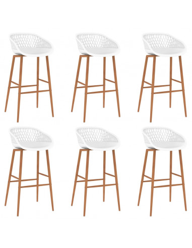 Set da Bar 7 pz Nero e Bianco