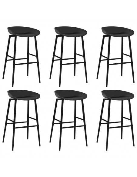Set da Bar 7 pz Nero