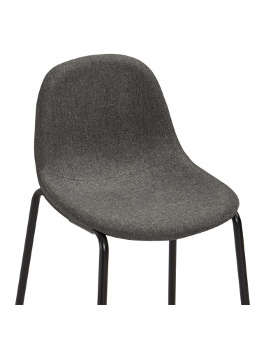 Set da Bar 5 pz in Tessuto Grigio Scuro