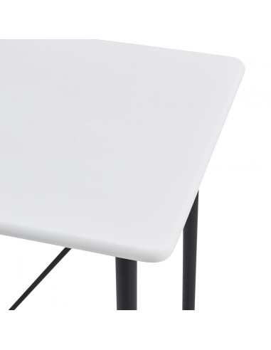 Set da Bar 5 pz in Tessuto Grigio Scuro