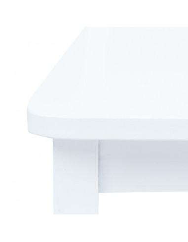 Set da Pranzo 5 pz in Legno Massello di Hevea Bianco