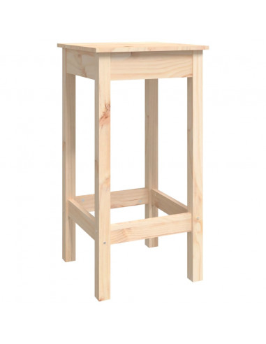 Set da Bar 7 pz in Legno Massello di Pino