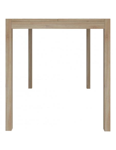 Set da Pranzo 7 pz in Legno Massello di Acacia
