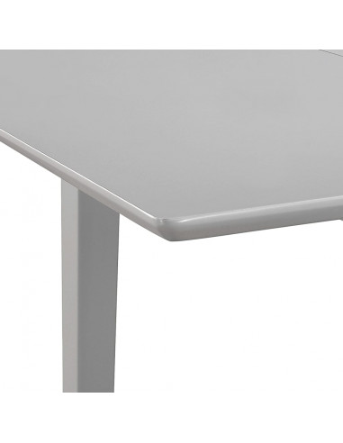 Set per Sala da Pranzo 5 pz in MDF Grigio