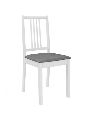 Set per Sala da Pranzo 5 pz in MDF Bianco