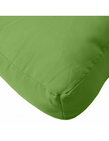 Cuscino per Pallet Verde Mélange 60x60x10 cm in Tessuto