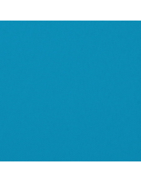 Cuscino per Panca Azzurro 120x50x7 cm in Tessuto Oxford
