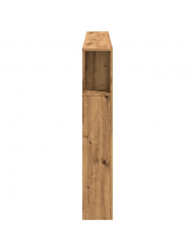 Testiera LED Rovere Artigianale 180x18,5x103,5 cm Multistrato