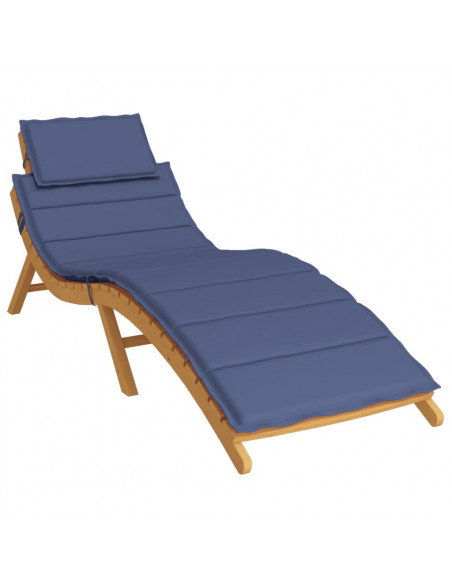 Cuscino per Lettino Prendisole Blu Marino in Tessuto Oxford
