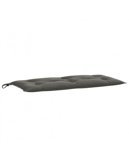 Cuscino Panca Giardino Grigio Scuro Mélange 100x50x7 cm Tessuto