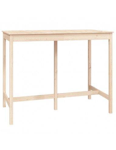 Set da Bar 7 pz in Legno Massello di Pino