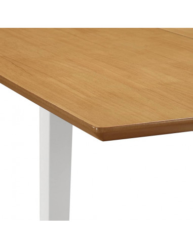 Set da Pranzo 3 pz in MDF Bianco