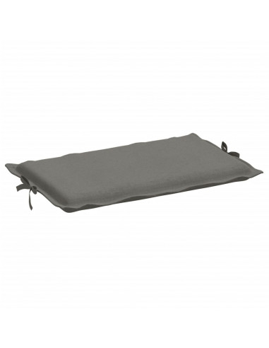 Cuscino per Lettino Prendisole Grigio Scuro Mélange 186x58x4cm