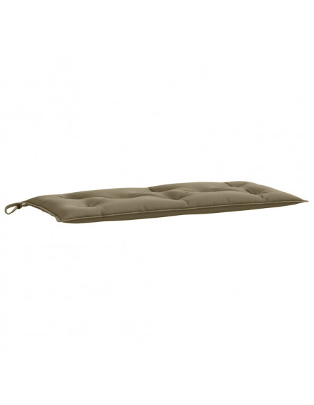 Cuscino Panca Giardino Tortora Mélange 100x50x7 cm Tessuto