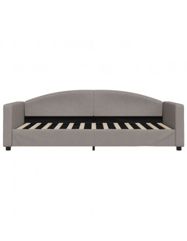 Letto da Giorno Tortora 90x200 cm in Tessuto