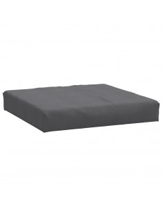 Cuscino per Pallet Antracite Mélange 60x60x10 cm in Tessuto 2