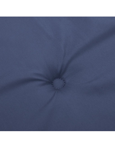 Cuscino Panca da Giardino Blu Marino 150x50x3 cm Tessuto Oxford