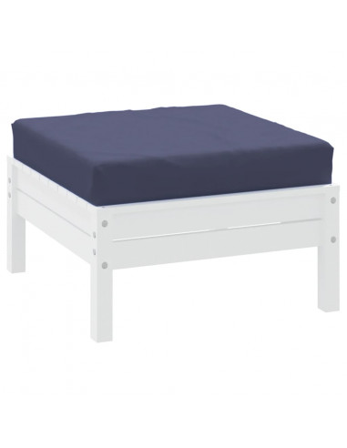 Cuscino per Pallet Blu Marino 60x60x10 cm in Tessuto Oxford