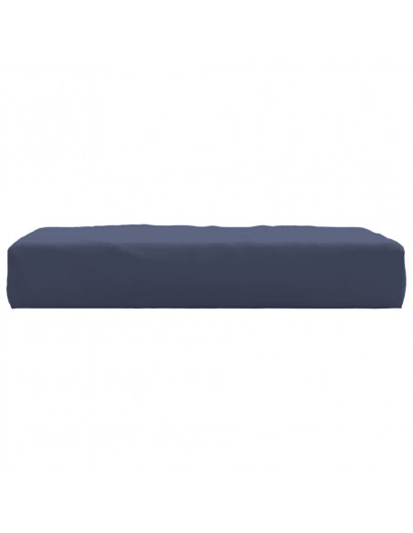 Cuscino per Pallet Blu Marino 60x60x10 cm in Tessuto Oxford
