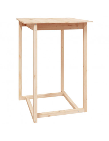 Set da Bar 5 pz in Legno Massello di Pino