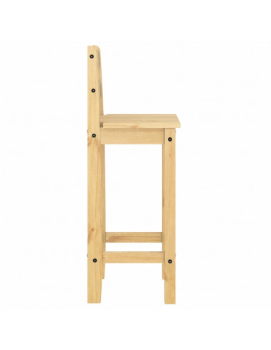 Set da Bar 5 pz in Legno Massello di Pino