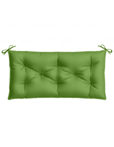 Cuscino Panca Giardino Verde Mélange 100x50x7 cm Tessuto