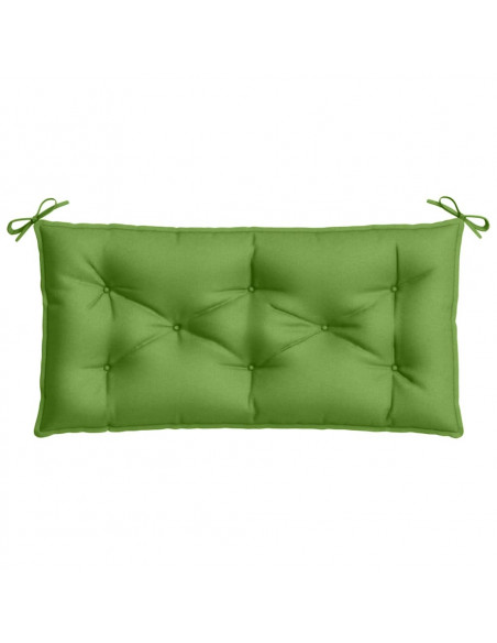 Cuscino Panca Giardino Verde Mélange 100x50x7 cm Tessuto