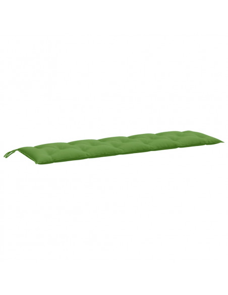Cuscino Panca da Giardino Verde Mélange 180x50x7 cm in Tessuto