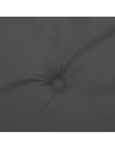 Cuscino Panca Giardino Antracite Mélange 100x50x7cm Tessuto