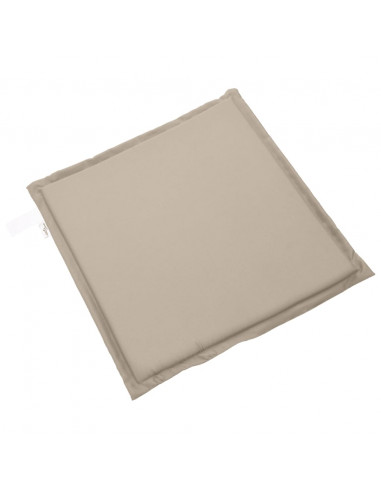 Imbottitura per Seduta Giardino 4pz Tortora 45x45x2 cm Quadrato