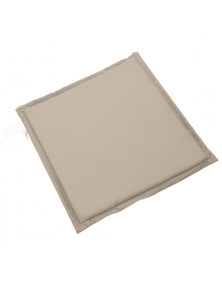 Imbottitura per Seduta Giardino 4pz Tortora 45x45x2 cm Quadrato