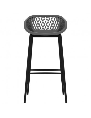 Set da Bar 5 pz Nero e Grigio