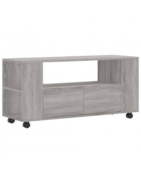 Mobile Porta TV Grigio Sonoma 102x34,5x43 cm Legno Multistrato