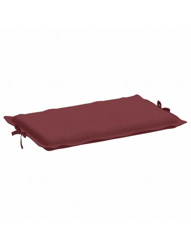 Cuscino per Lettino Prendisole Rosso Vino Mélange 186x58x4cm