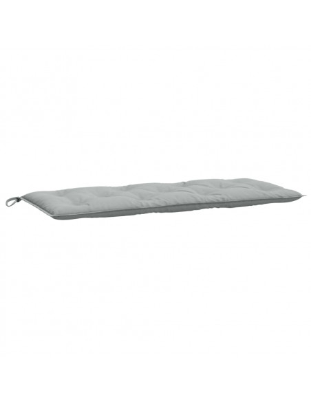 Cuscino Panca Giardino Grigio Chiaro Mélange 120x50x7cm Tessuto
