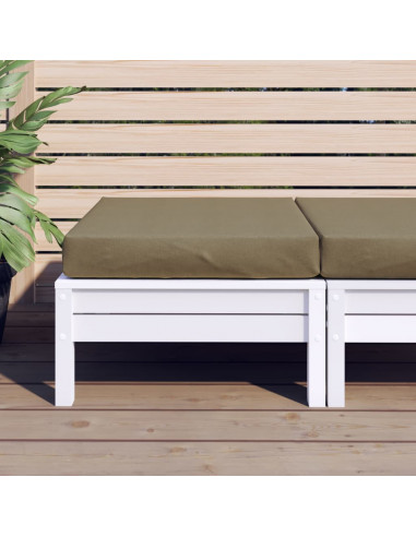 Cuscino per Pallet Tortora Mélange 60x60x10 cm in Tessuto